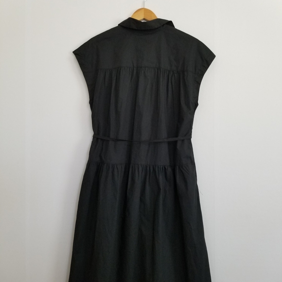 NWT A New Day Black Midi Dress Size Medium - Picture 6 of 9